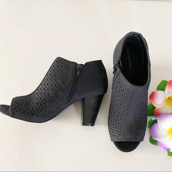 Giani Bernini Shoes - Giani Bernini Angye Black Heel Ankle Booties